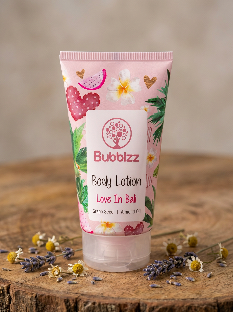 Bubblzz Cupcake Body Lotion - Love in Bali scent