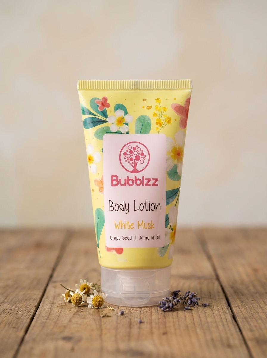 Bubblzz Cupcake Body Lotion - White Musk scent