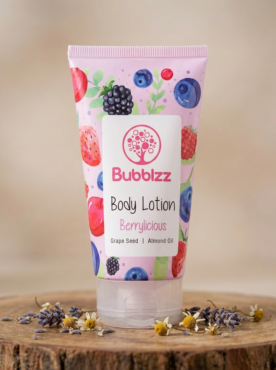 Bubblzz Cupcake Body Lotion - Berrylicious scent