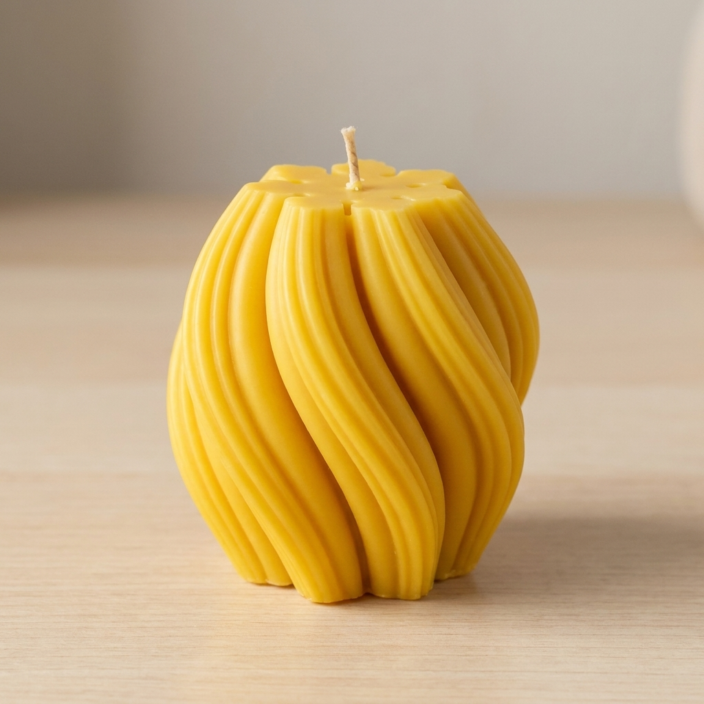 Timeless Candle - Yellow color