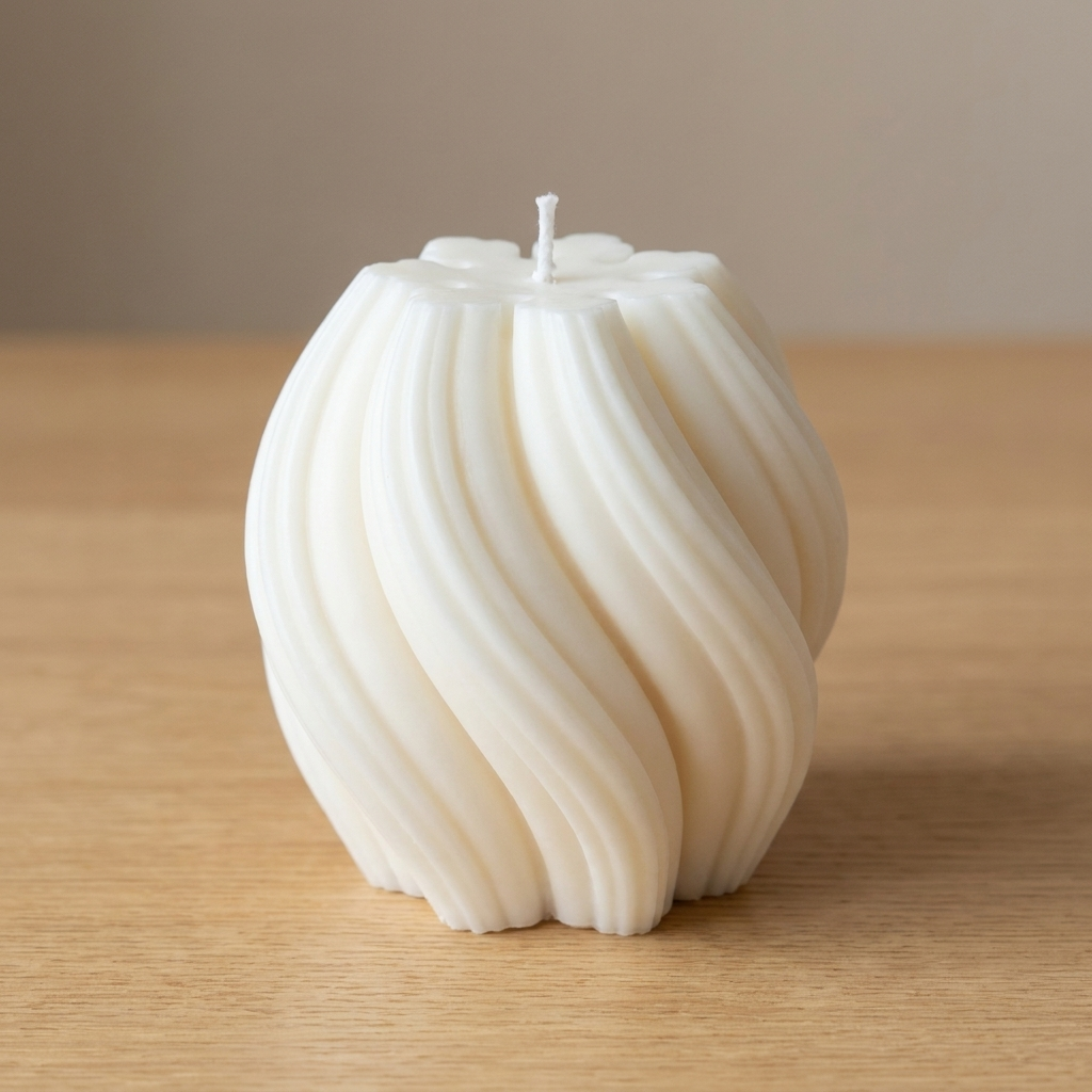 Timeless Candle - White color