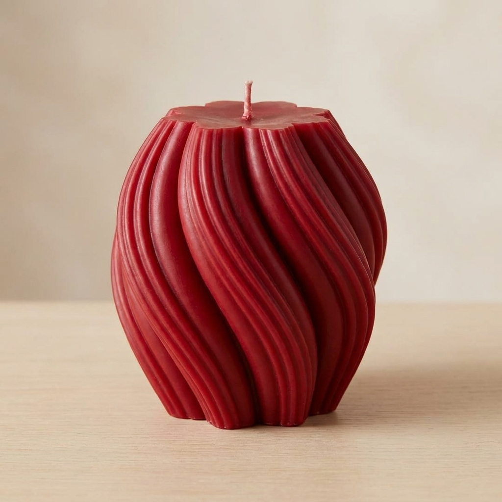 Timeless Candle - Red color