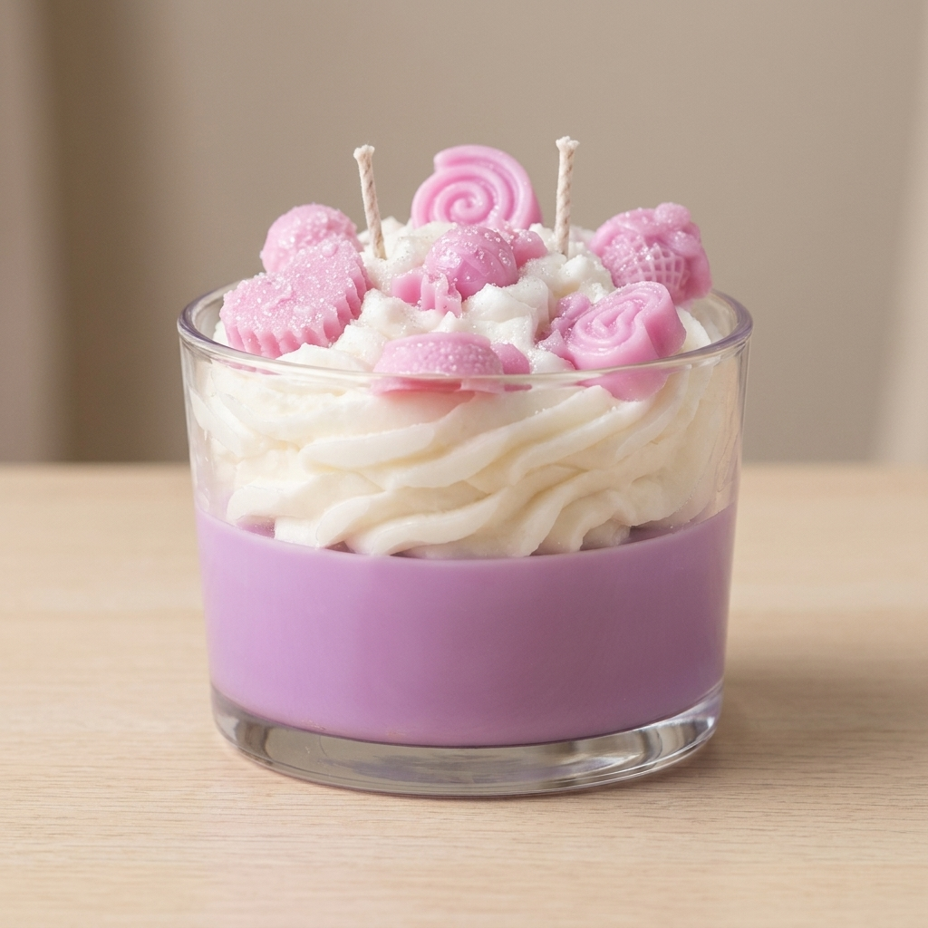 Lavender Dessert Candle - Candy