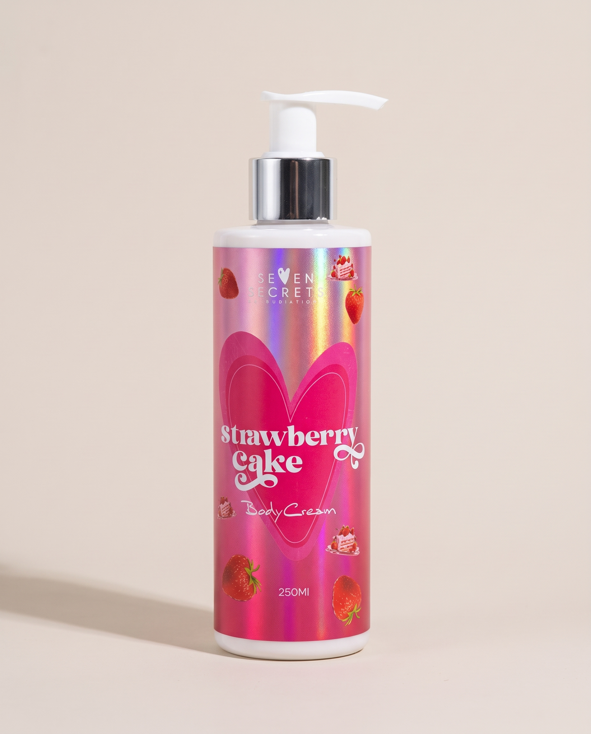 Seven Secrets Strawberry Cake Body Cream 250ml