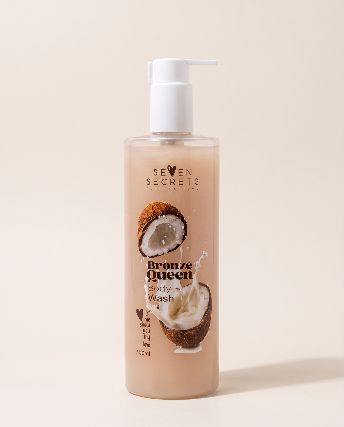Seven Secrets Bronze Queen Body Wash 500ml