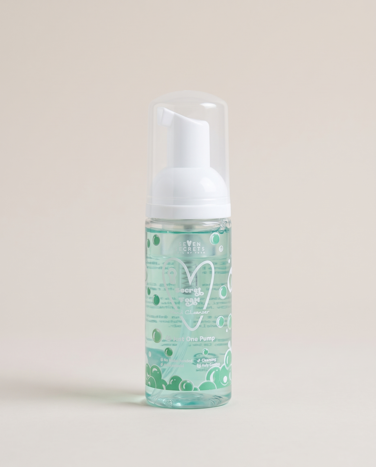 Seven Secrets Secret Foam Hand Cleanser 50ml Green