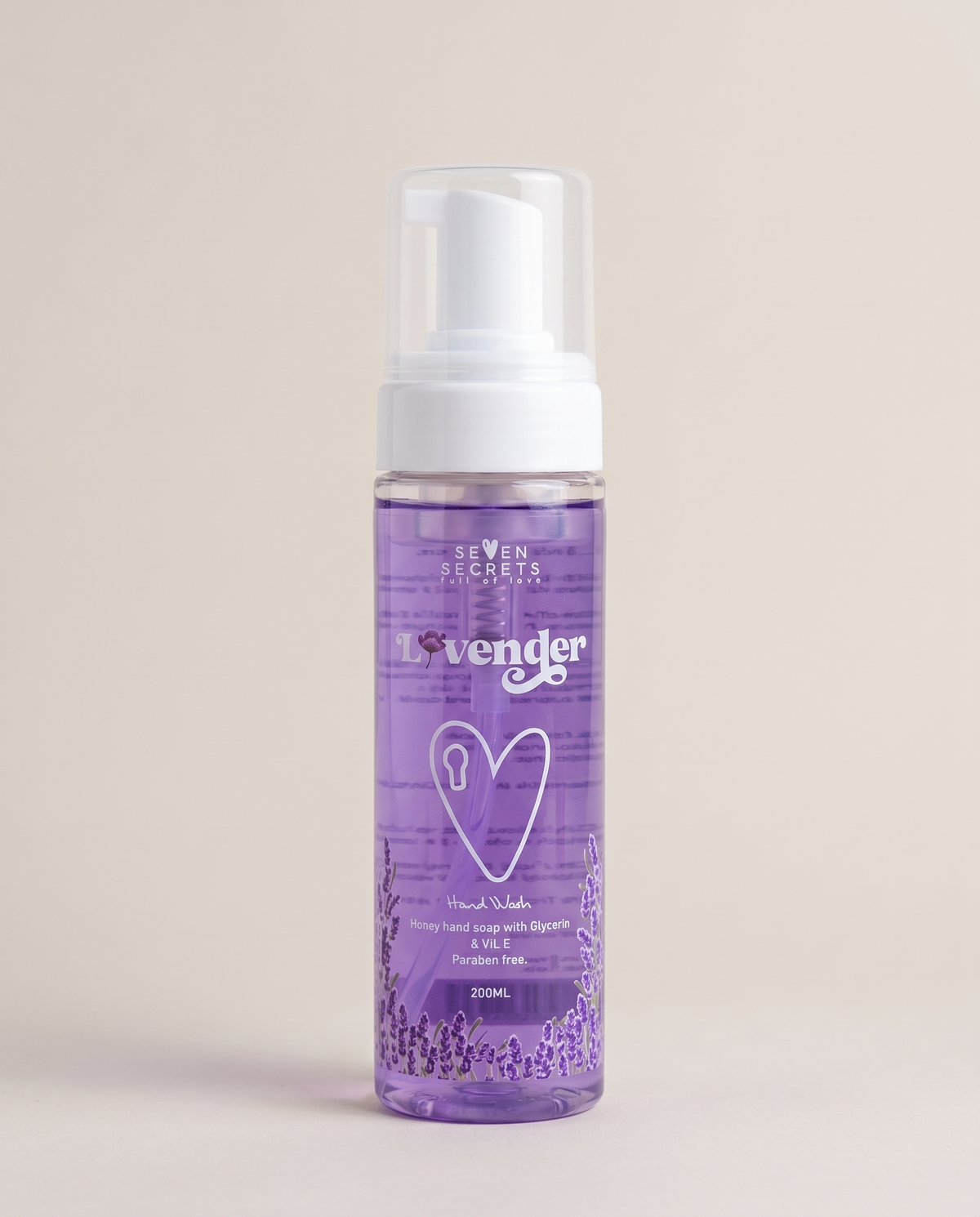 Seven Secrets Lavender Foam Hand Wash 200ml
